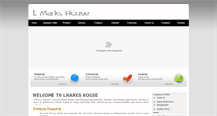 Desktop Screenshot of lmarkshouse.com